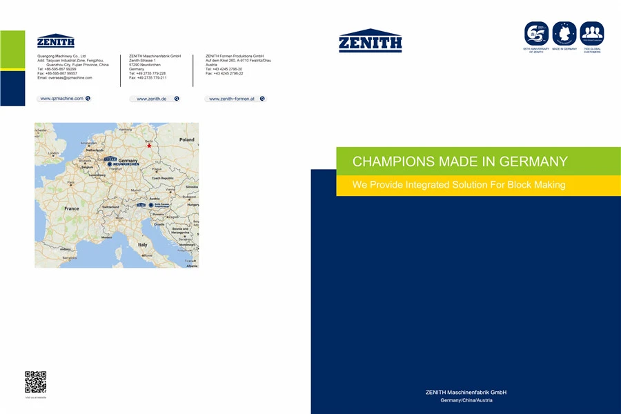 แคตตาล็อกผลิตภัณฑ์ Zenith Series