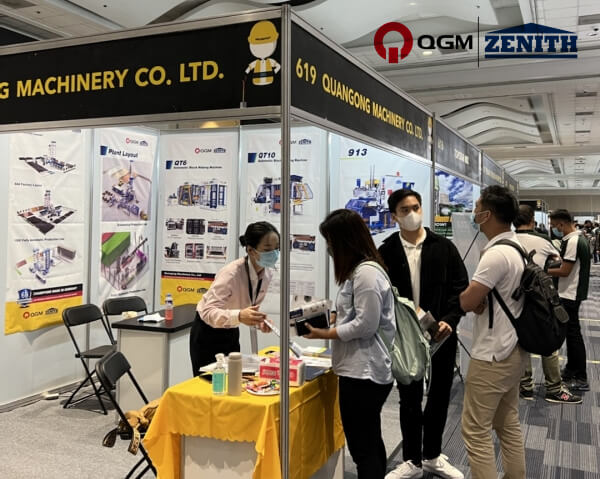 QGM-ZENITH นำเสนอโซลูชั่นเพิ่มเติมสำหรับการสร้างบล็อกคอนกรีตในปี 2022 PHILCONSTRUCT
